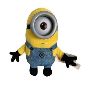 Thinkway Toys Minion Mini Plush 6” Despicable Me 3 Yellow Stuffed Toy Cute Gift